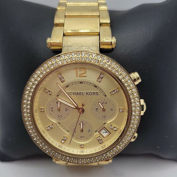 Michael Kors MK5354 Women's Stainless Steel Analog Dial Quartz Wrist Watch AM317 - Picture 1 of 11